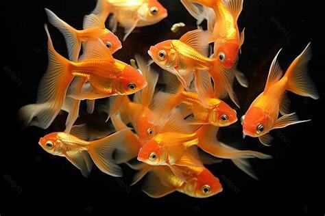 金魚 金色